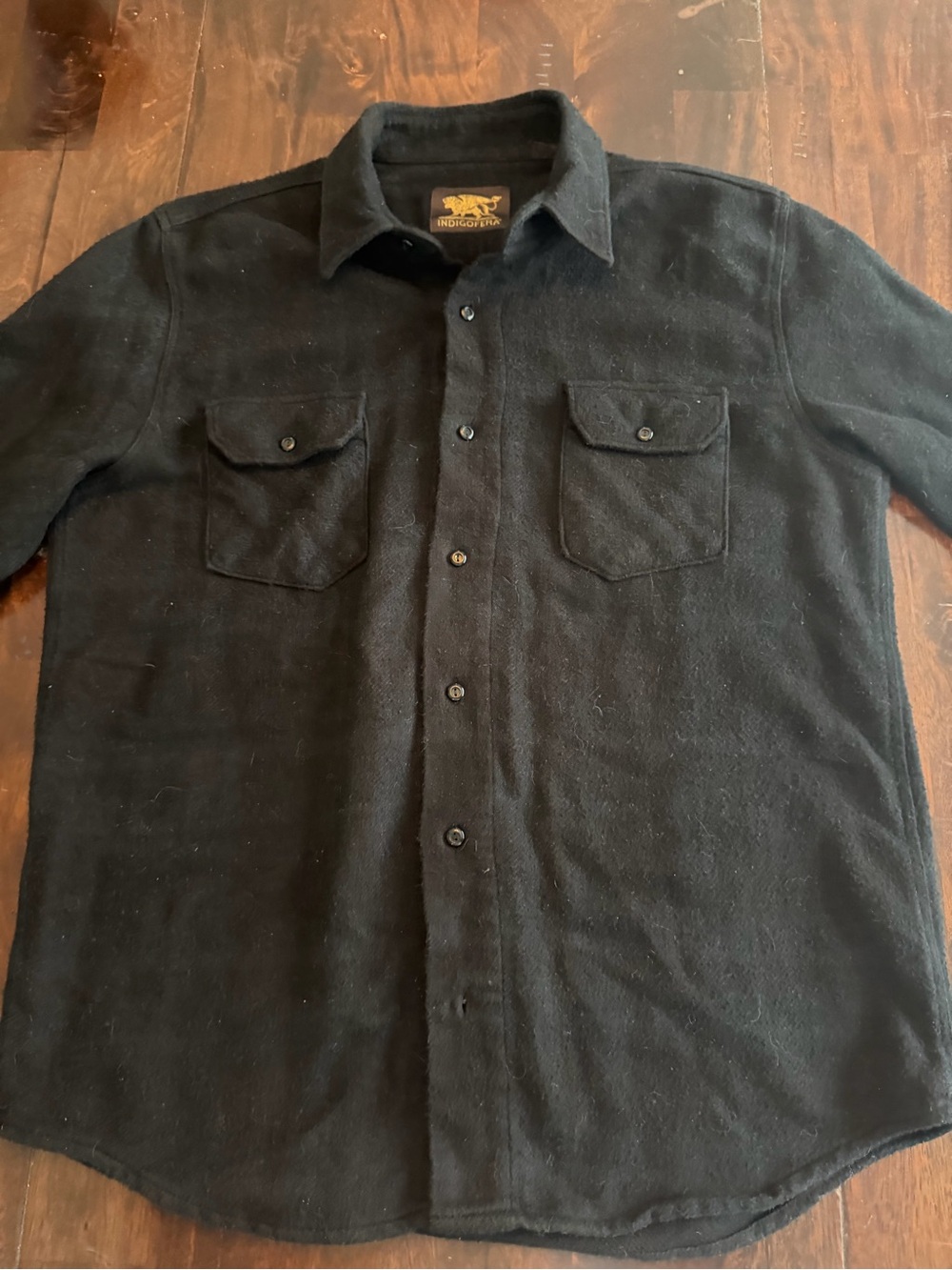 Indigofera Bryson Workshirt Overdyed Medium